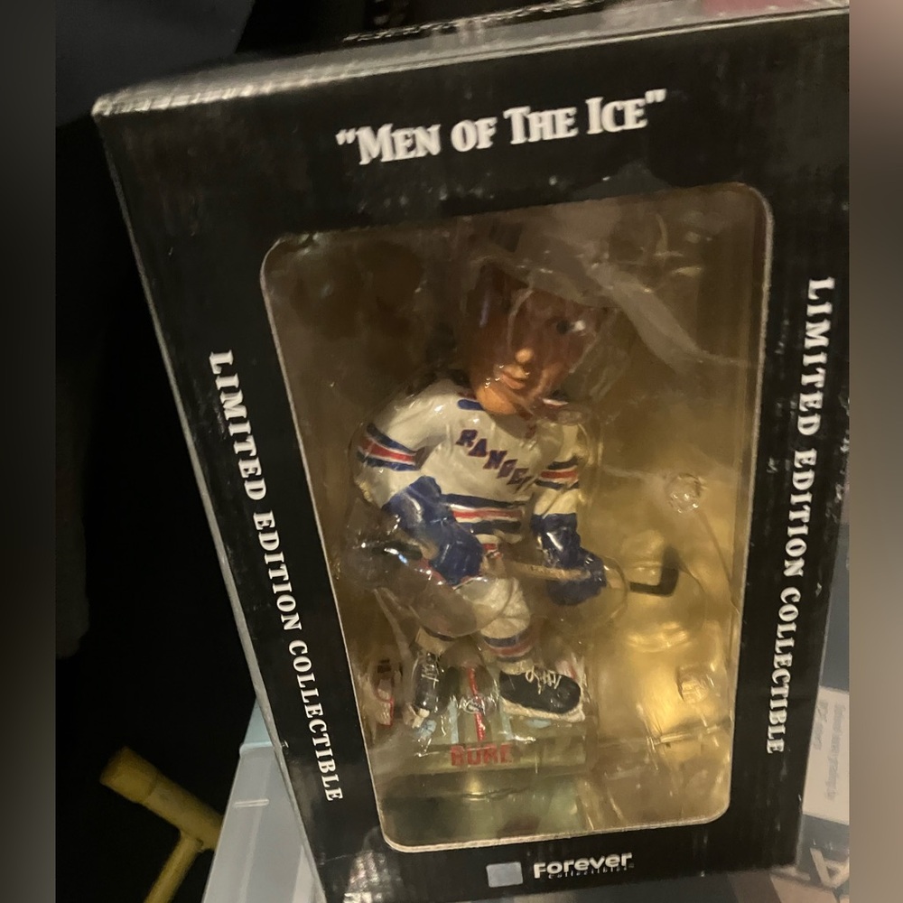 PAVEL BURE 2002 Limited Edition Men Of The Ice Bobble Head Figurine Rangers NHL